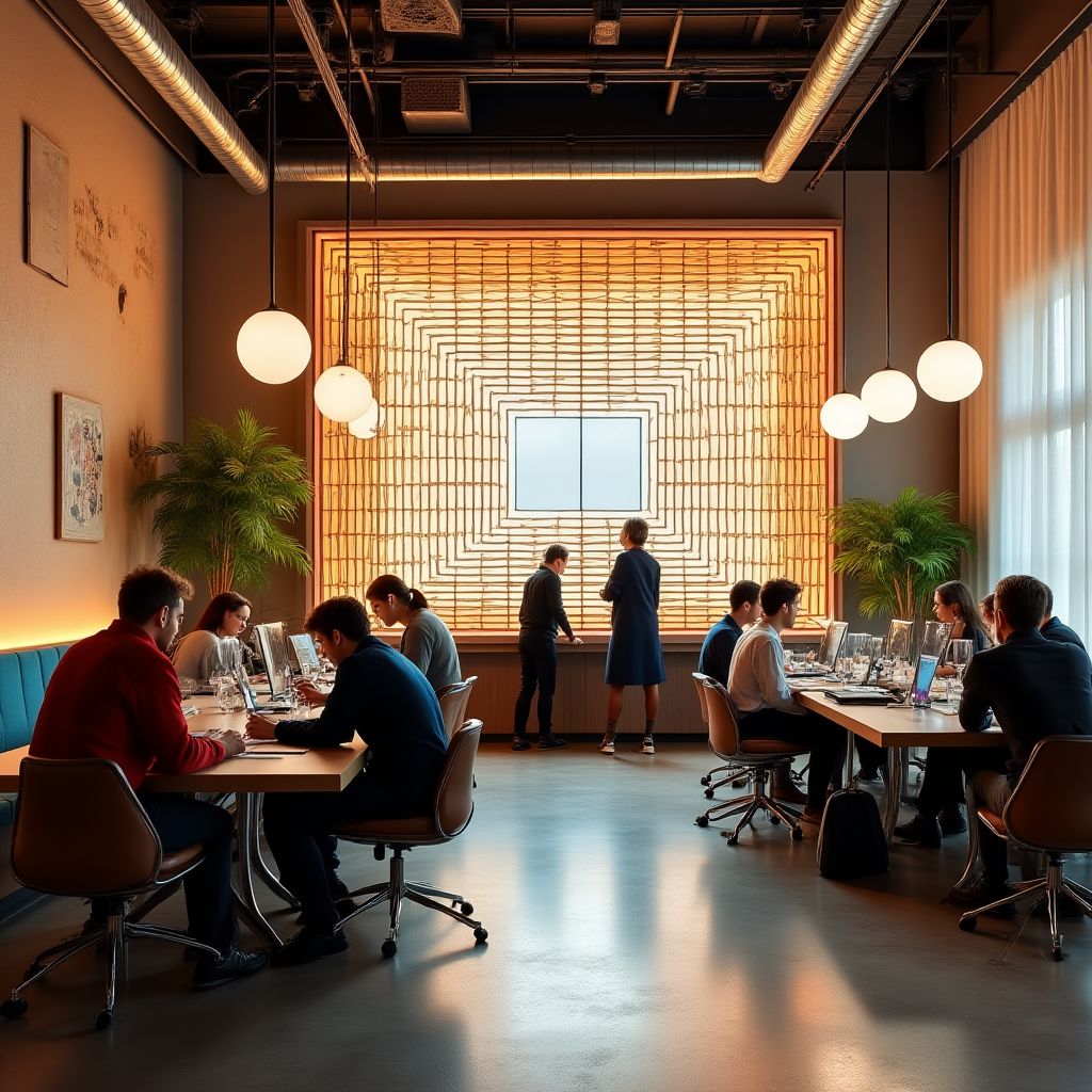 Echipa CreatiViziune în studio